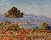Claude Monet Antibes Seen from the Notre Dame Plateau Norge oil painting reproduction